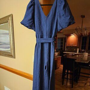 NWT Lily Pulitzer Navy Jumpsuit Size 12